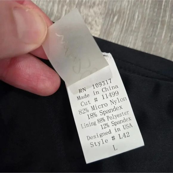 Nwt B.swim Bikini Lili Underwire Padded Top and Ariel High Leg Bottom sz L - Picture 7 of 9